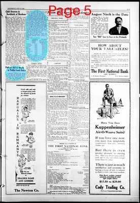 Page thumbnail for The Northern Wyoming Herald