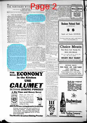 Page thumbnail for The Northern Wyoming Herald
