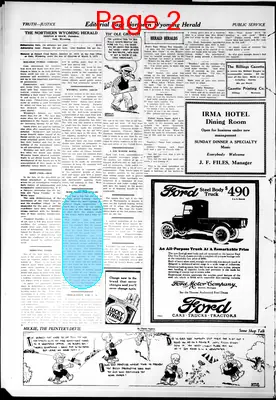 Page thumbnail for The Northern Wyoming Herald