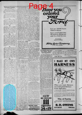 Page thumbnail for Torrington Telegram