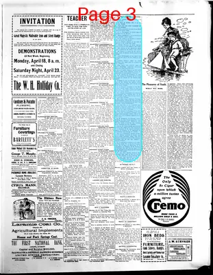 Page thumbnail for The Laramie Republican