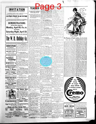 Page thumbnail for The Laramie Republican