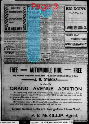 Page thumbnail for The Laramie Republican
