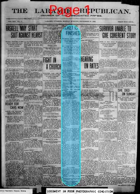 Page thumbnail for The Laramie Republican