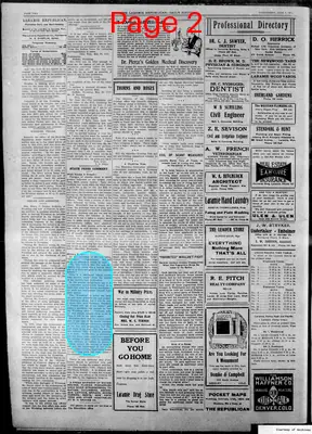 Page thumbnail for The Laramie Republican