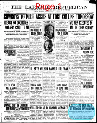 Page thumbnail for The Laramie Republican