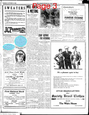 Page thumbnail for The Laramie Republican