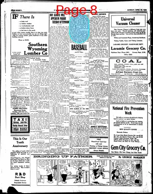 Page thumbnail for The Laramie Republican