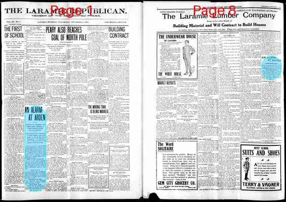 Page thumbnail for The Laramie Republican