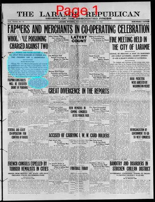 Page thumbnail for The Laramie Republican