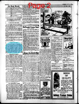 Page thumbnail for The Lusk Herald