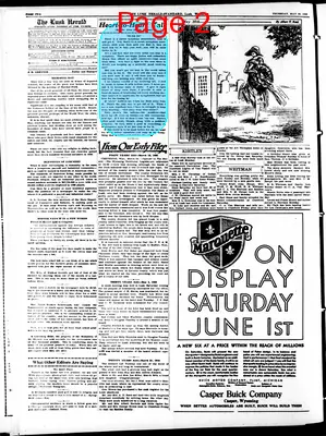 Page thumbnail for The Lusk Herald