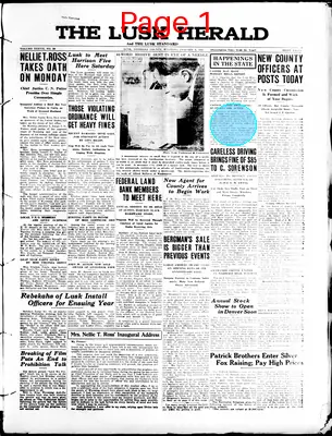 Page thumbnail for The Lusk Herald And The Lusk Standard
