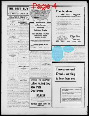 Page thumbnail for Imperial Valley Press