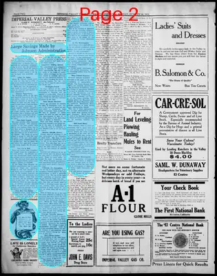 Page thumbnail for Imperial Valley Press