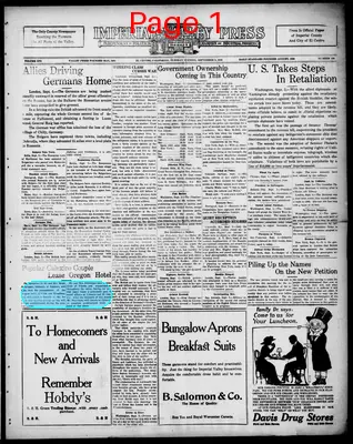 Page thumbnail for Imperial Valley Press