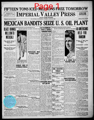 Page thumbnail for Imperial Valley Press