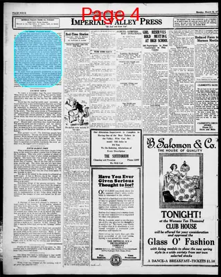 Page thumbnail for Imperial Valley Press