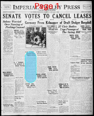 Page thumbnail for Imperial Valley Press