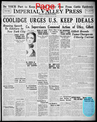 Page thumbnail for Imperial Valley Press