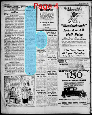 Page thumbnail for Imperial Valley Press