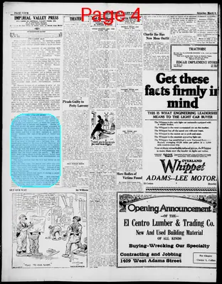 Page thumbnail for Imperial Valley Press