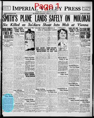 Page thumbnail for Imperial Valley Press