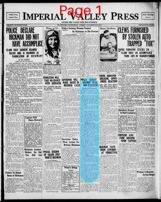 Page thumbnail for Imperial Valley Press