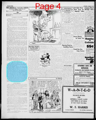 Page thumbnail for Imperial Valley Press