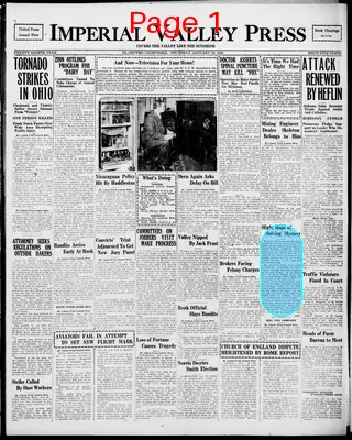 Page thumbnail for Imperial Valley Press