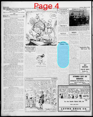Page thumbnail for Imperial Valley Press