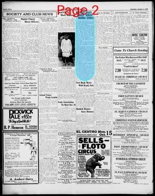 Page thumbnail for Imperial Valley Press