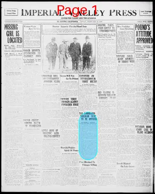 Page thumbnail for Imperial Valley Press