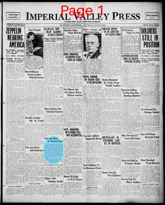 Page thumbnail for Imperial Valley Press