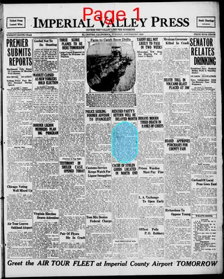 Page thumbnail for Imperial Valley Press