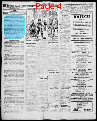 Page thumbnail for Imperial Valley Press