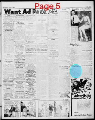Page thumbnail for Imperial Valley Press