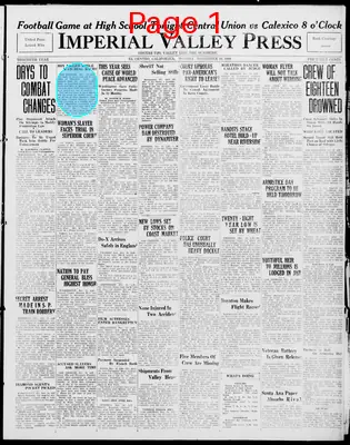 Page thumbnail for Imperial Valley Press
