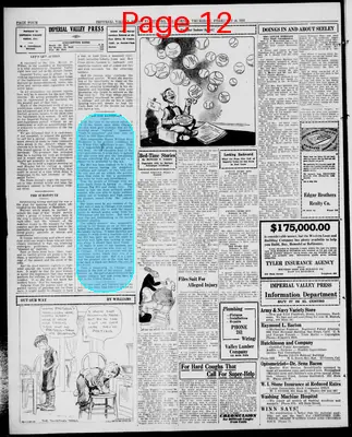 Page thumbnail for Imperial Valley Press