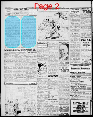 Page thumbnail for Imperial Valley Press