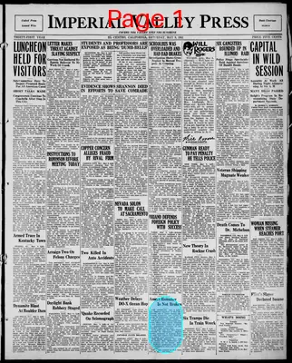 Page thumbnail for Imperial Valley Press