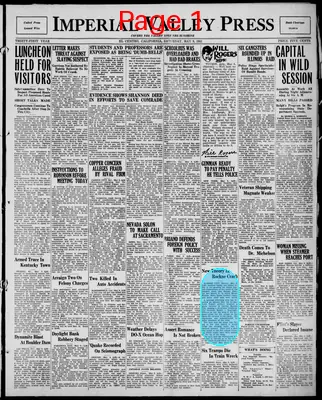 Page thumbnail for Imperial Valley Press