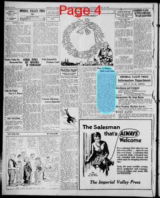 Page thumbnail for Imperial Valley Press