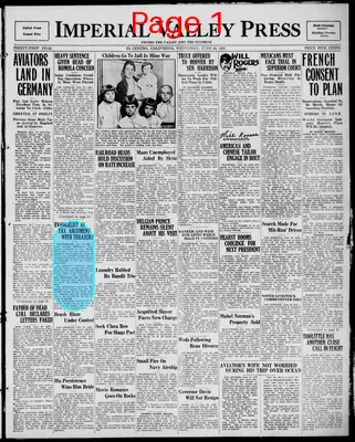 Page thumbnail for Imperial Valley Press