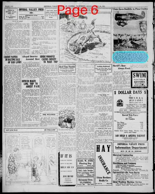 Page thumbnail for Imperial Valley Press
