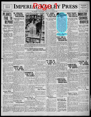 Page thumbnail for Imperial Valley Press