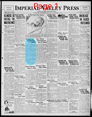 Page thumbnail for Imperial Valley Press