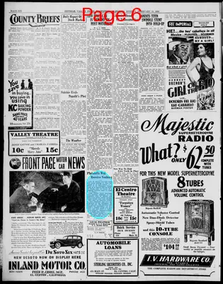 Page thumbnail for Imperial Valley Press