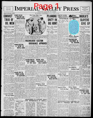 Page thumbnail for Imperial Valley Press