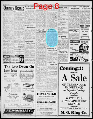 Page thumbnail for Imperial Valley Press